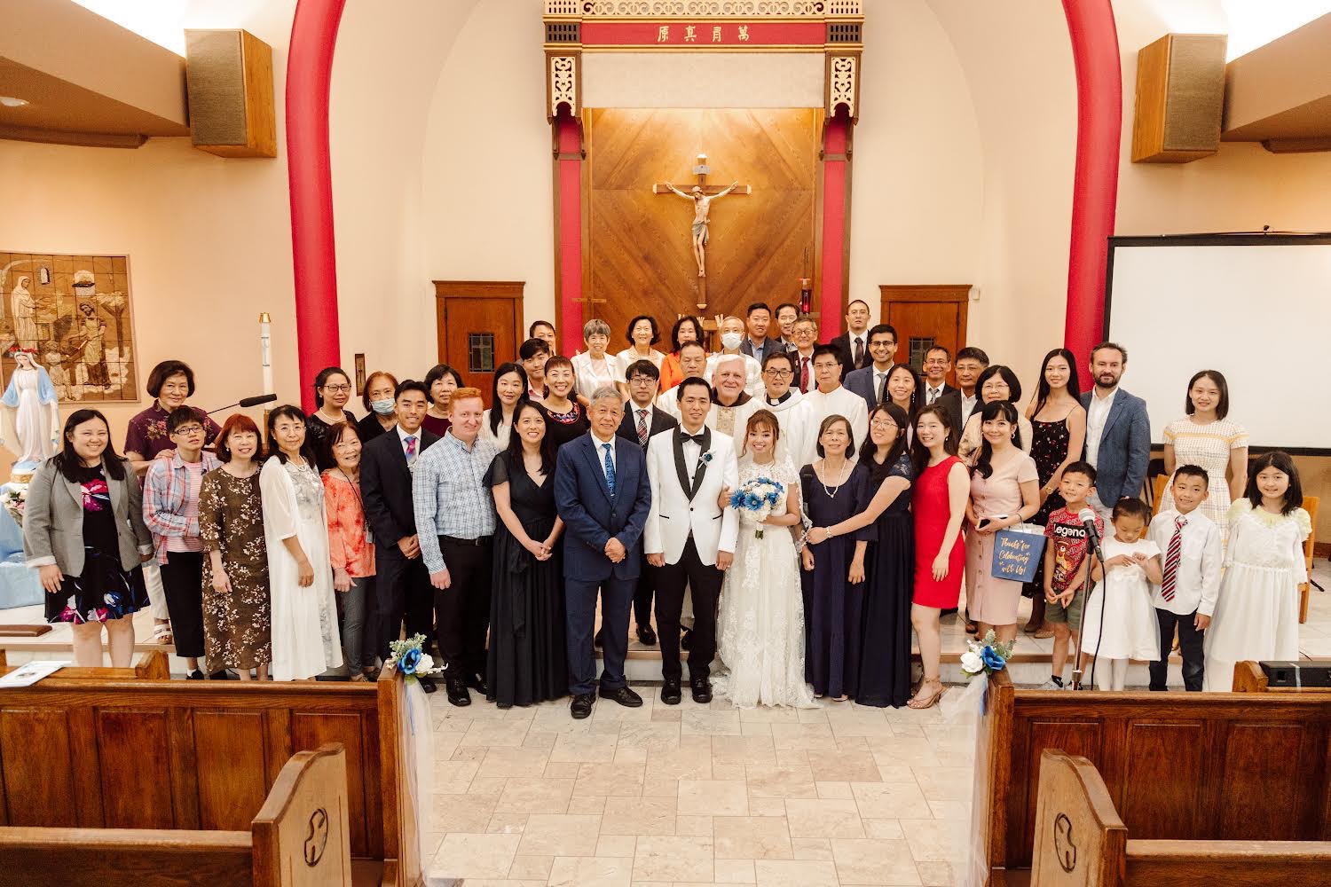 Grandson's wedding photos in 2022